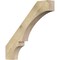 Ekena Millwork 6"W x 40"D x 40"H Balboa Rough Sawn Knee Brace, Douglas Fir BRC06X40X40BOA00RDF - alternate 1
